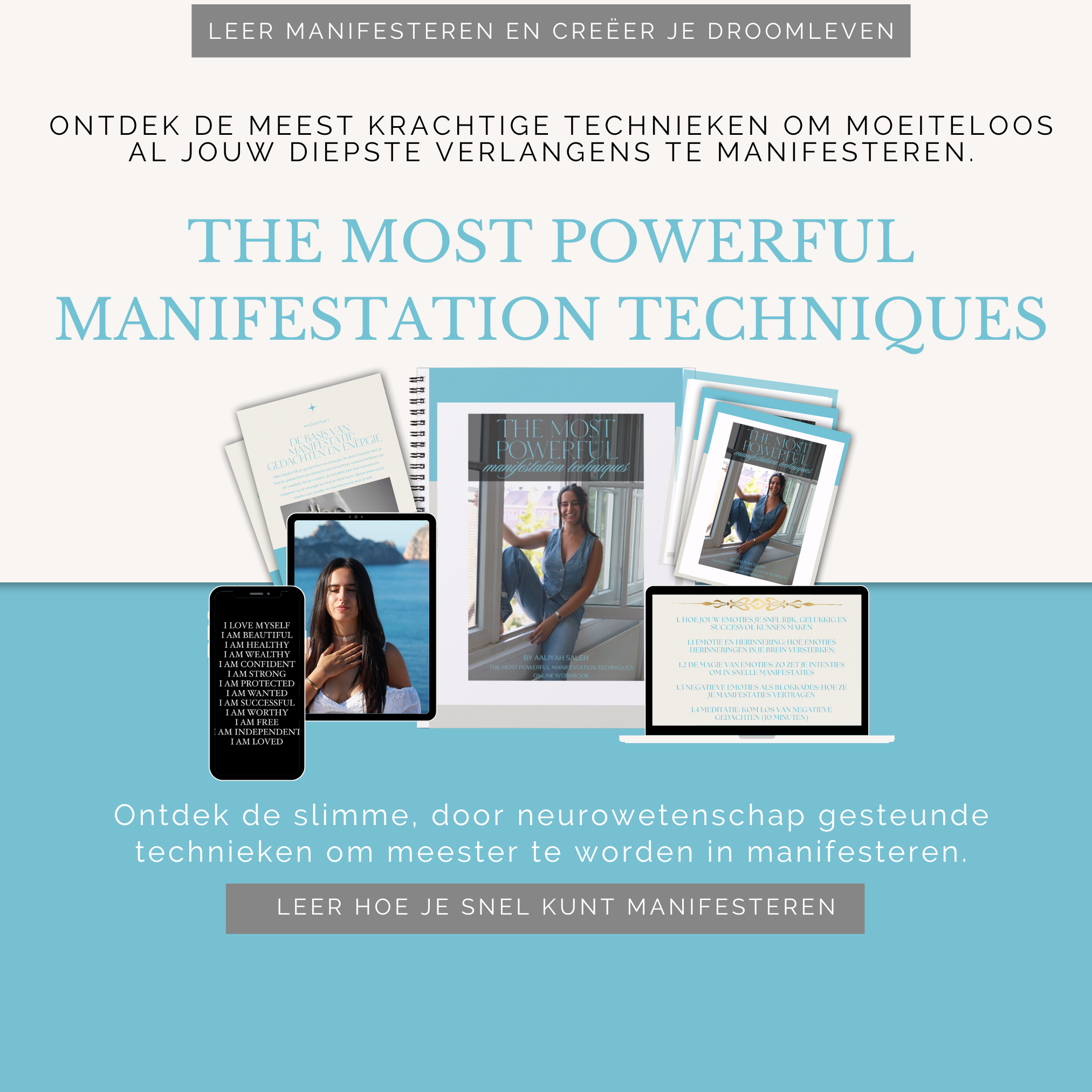 The most powerful manifestation techniques: Online programma ...